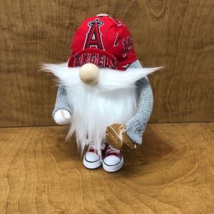 ❤️ CUSTOM ORDER ❤️ Los Angeles Angels Gnome Ball Cap Mitt Baseball MLB Sport Fan